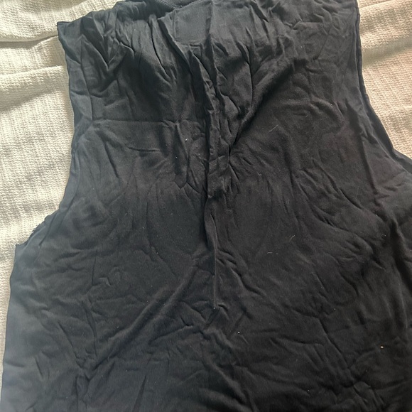 UNIF Black Tee with Eagle Graphic - Picture 2 of 2